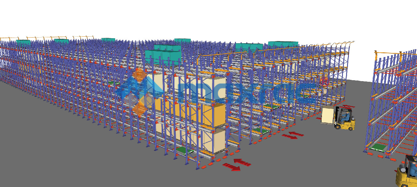 حلول رفوف التخزين الأولية