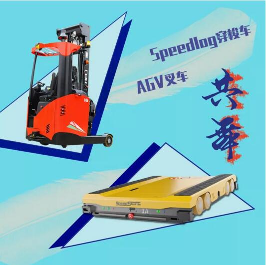 Speedlog Case - Speedshuttle dances with AGV forklit Speedlog Case - Speedshuttle dances with AGV forklit