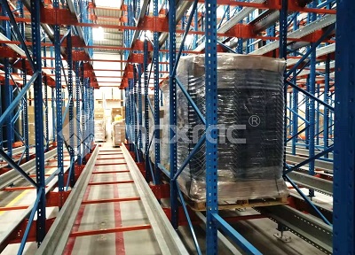 Maxrac Pallet Shuttle System Installed in Morocco Maxrac Pallet Shuttle System Installed in Morocco