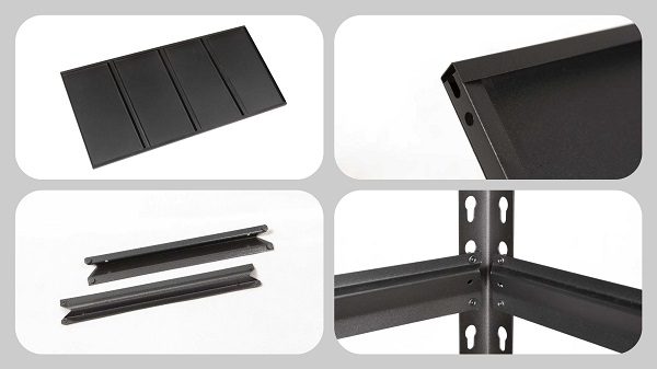 Rivet Shelving (outer hole upright)