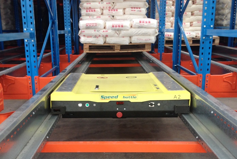 Radio Pallet Shuttle Rack System